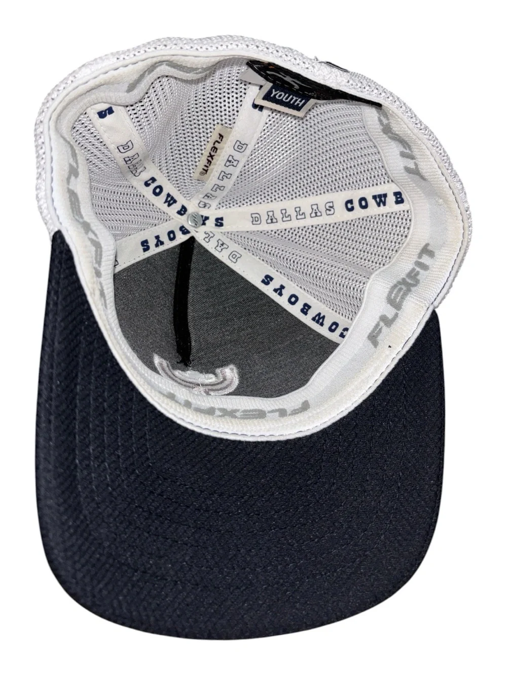 Hooey Dallas Cowboys Navy Blue and White Trucker Cap